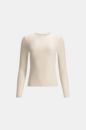 365 Sculpting Lounge Top - Buttermilk