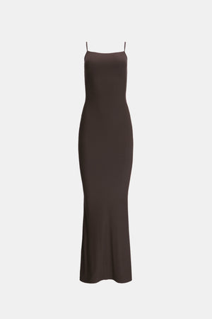 365 Sculpting Lounge Cami Maxi Dress - Espresso