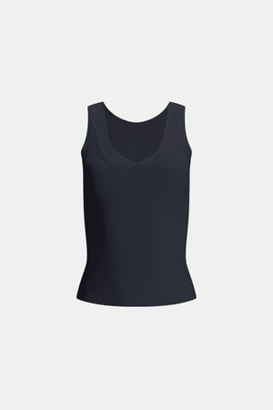 365 Sculpting Lounge Reversible Tank - Washed Navy