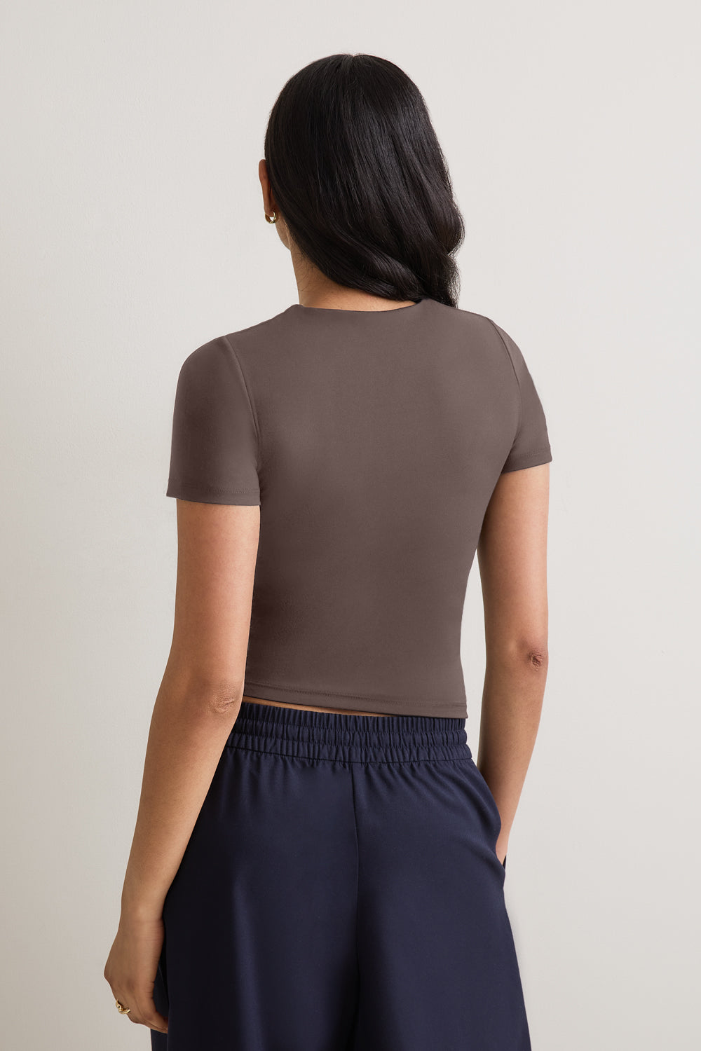 365 Logo T-Shirt - Mocha Brown