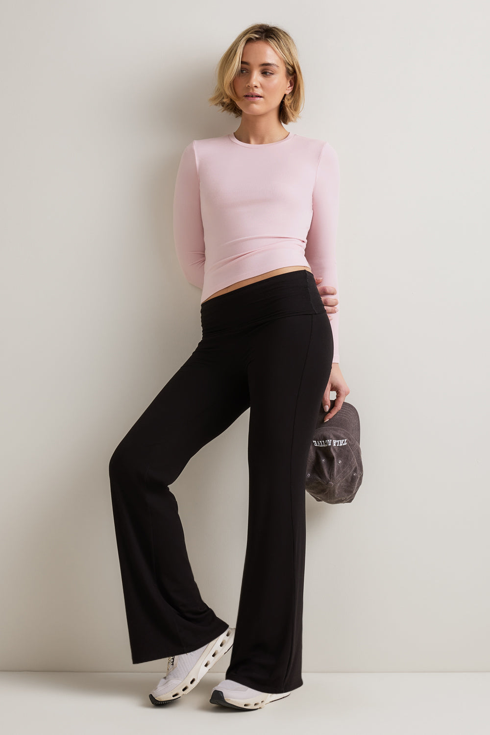 365 Sculpting Lounge Top - Ballet Pink