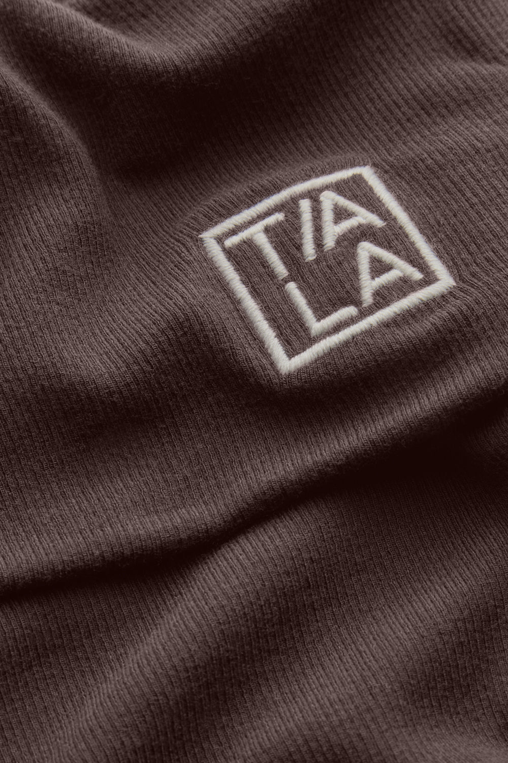 365 Sculpting Lounge Fold Waist Logo Flared Trousers - Espresso