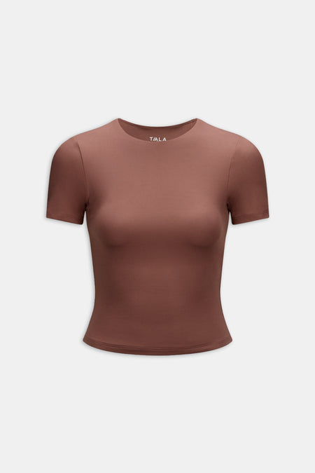 365 Crew Neck Short Sleeve T-Shirt - Clay