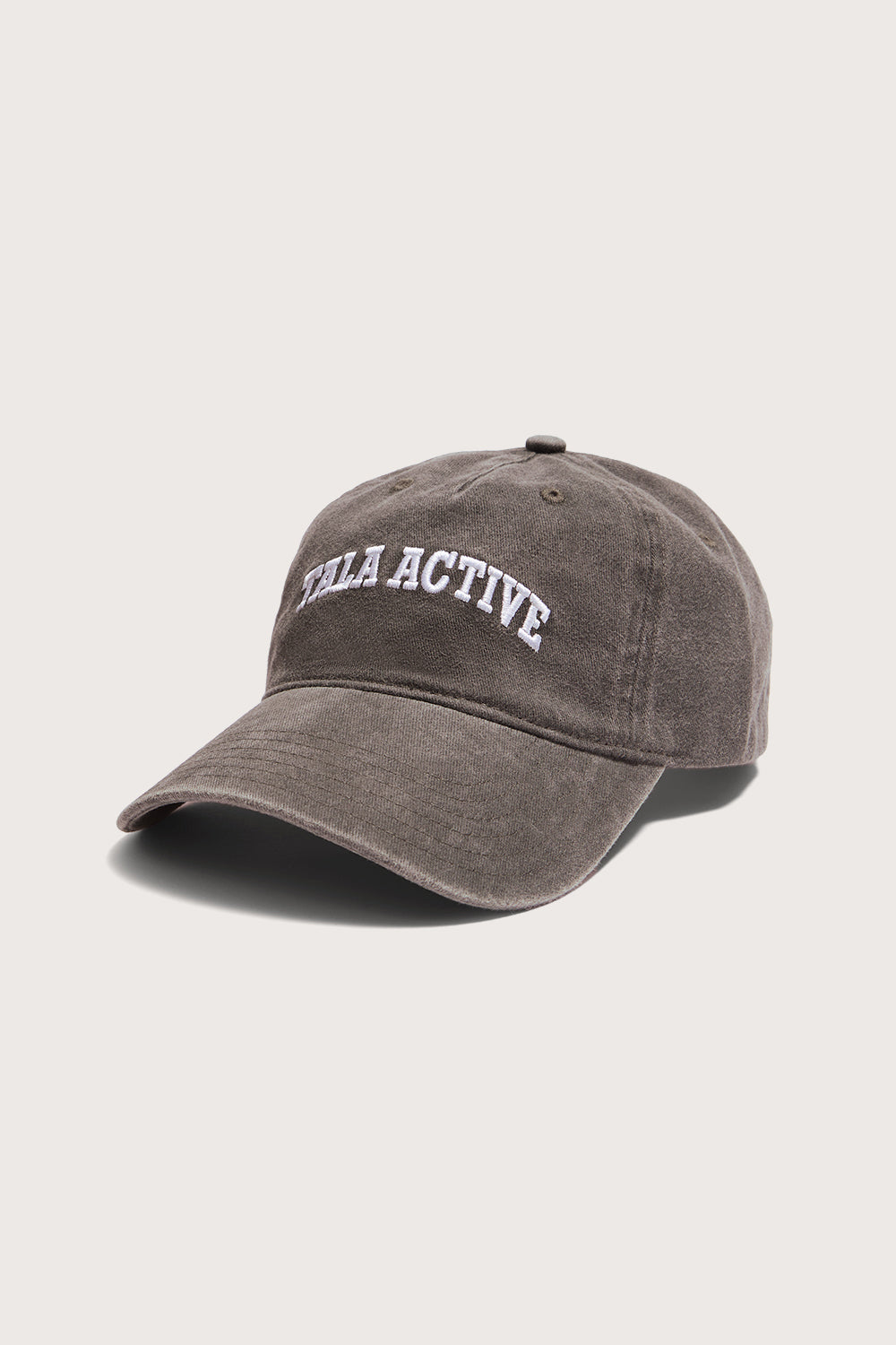 TALA Active Embroidered Cap - Mocha Brown