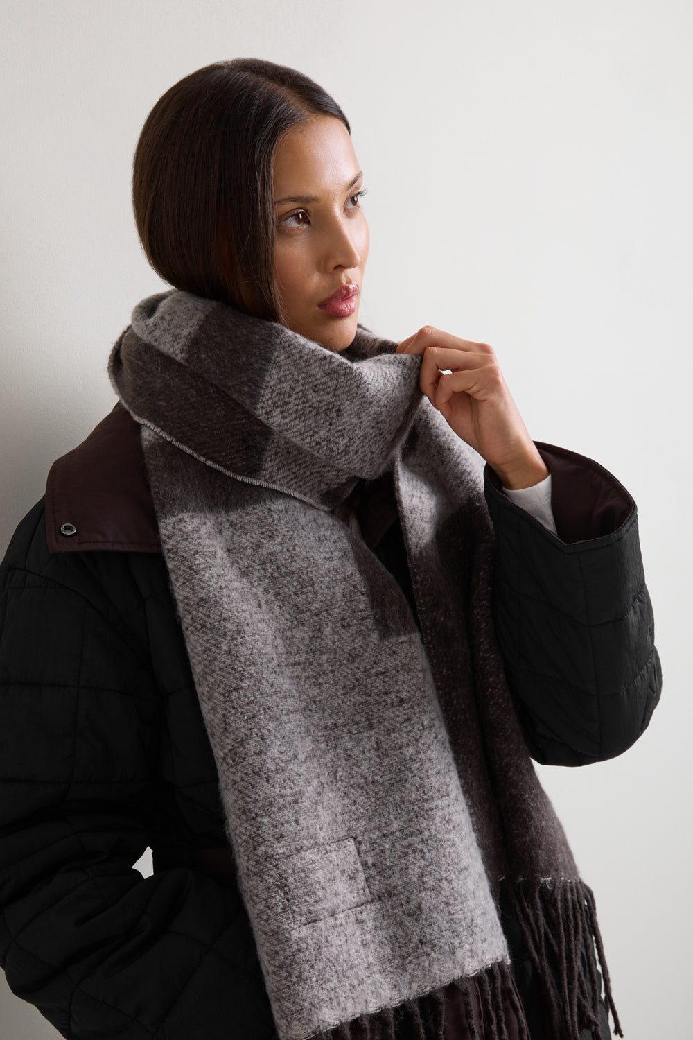 TALA Branded Scarf - Americano