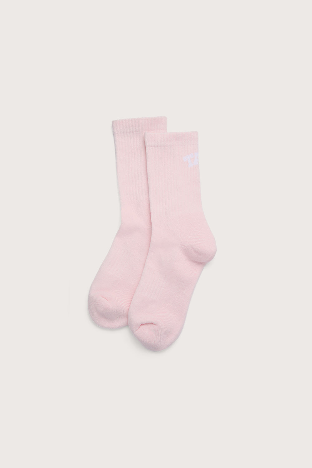 TALA Crew Logo Sock - Ballet Pink