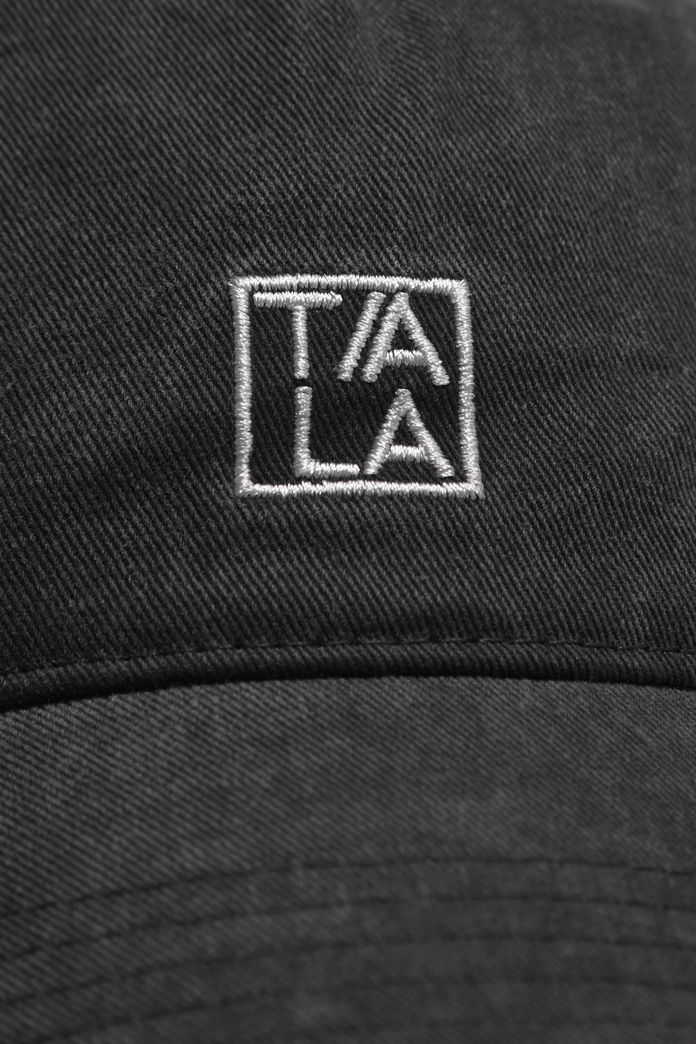 Tala Logo Embroidered Cap - Washed Black
