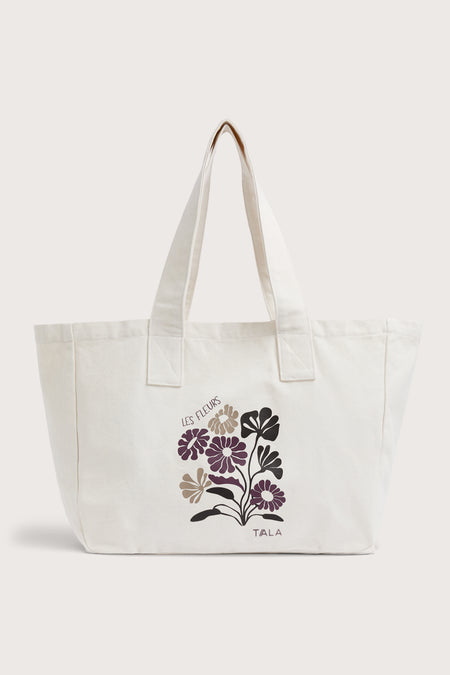 TALA Bloom Tote Bag - Ivory