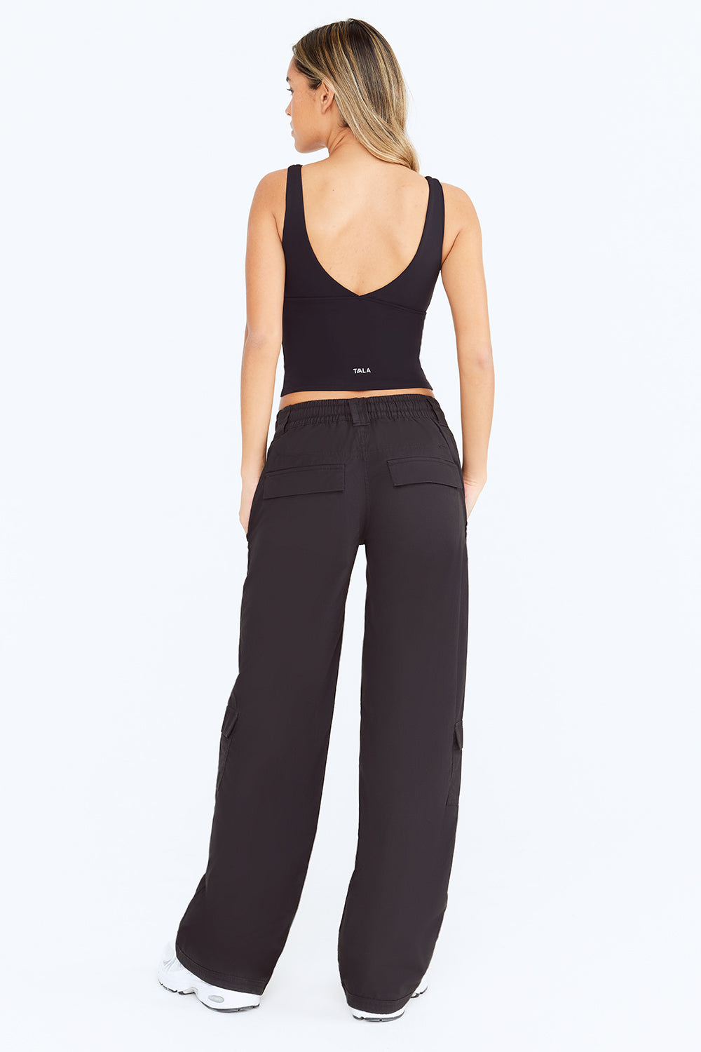 Adjustable Cargo Trouser - Black
