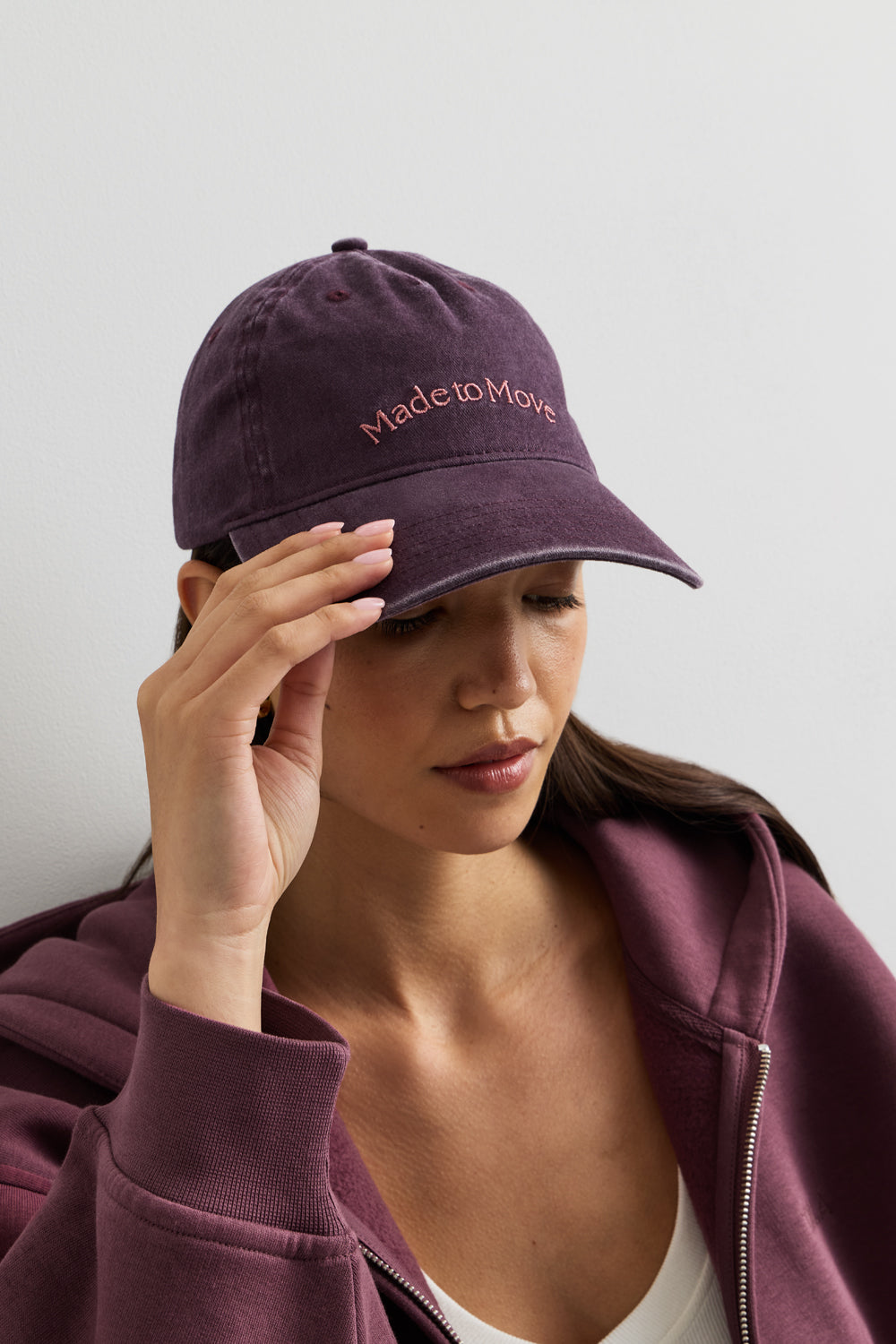 TALA Made to Move Embroidered Cap - Light Fig