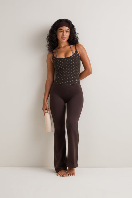 DayFlex Double Layer Vest - Americano Polka Dot