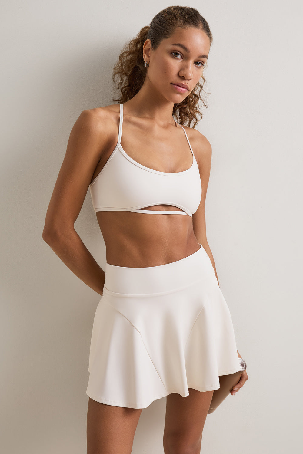 DayFlex Floaty Skort - Ivory