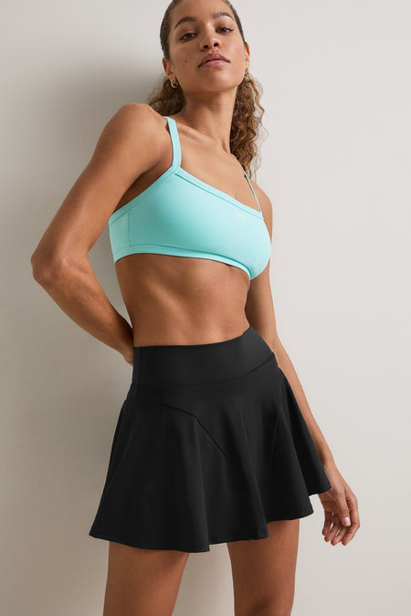 DayFlex Floaty Skort - Shadow Black