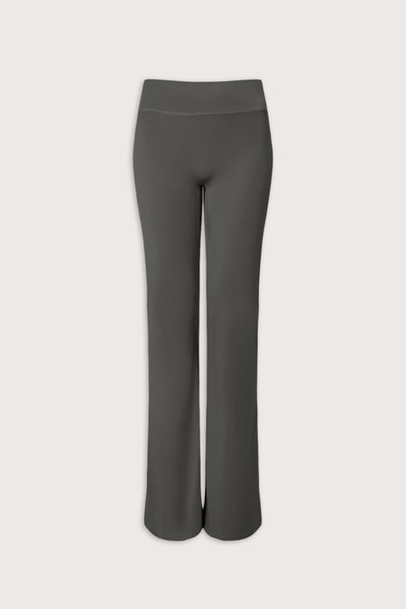 DayFlex High Waisted Flared Yoga Pant No Front Seam - Dark Olive