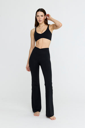 DayFlex Push-Up Sports Bra - Shadow Black