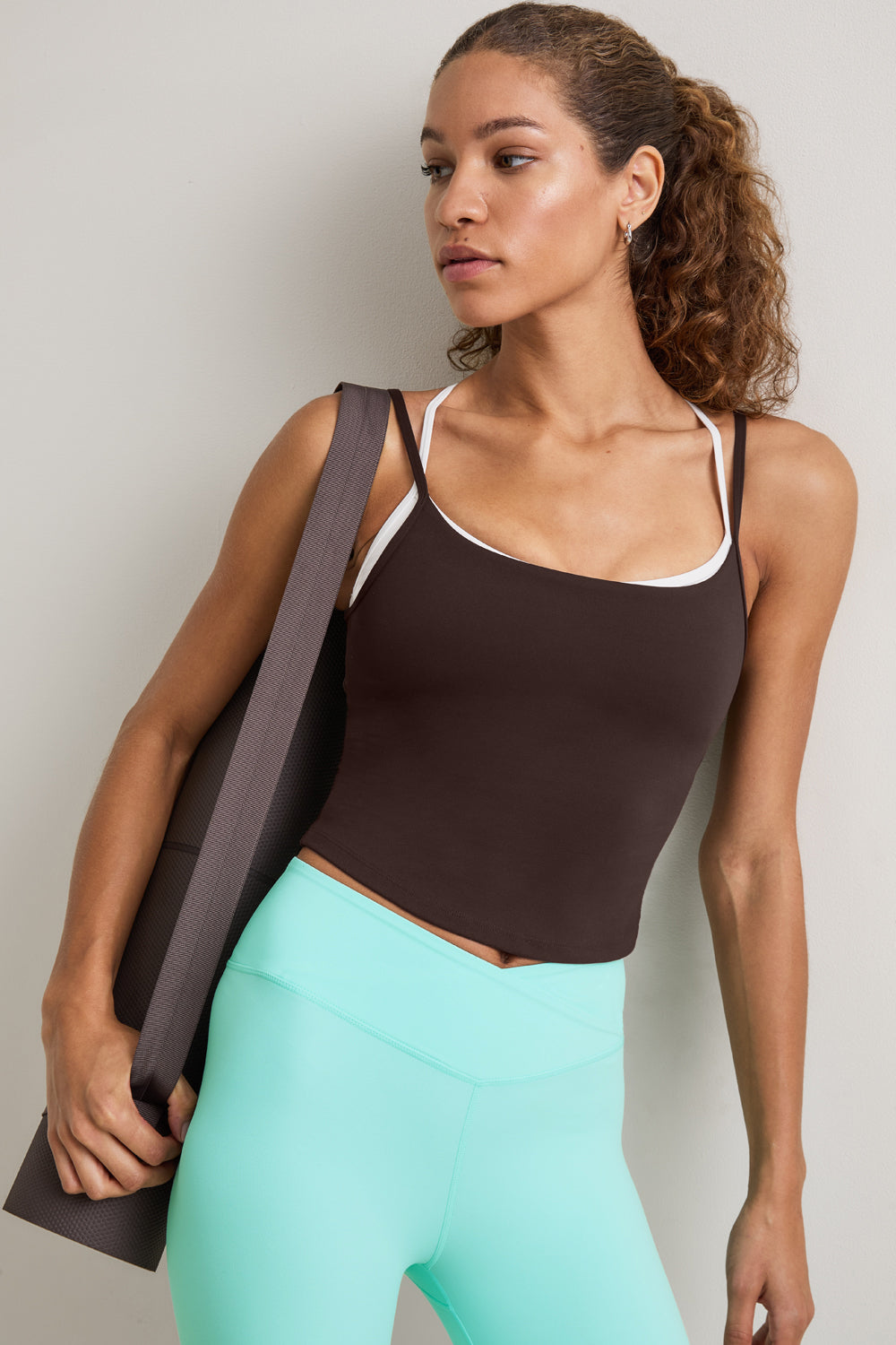 DayFlex Minimal Strappy Tank - Americano