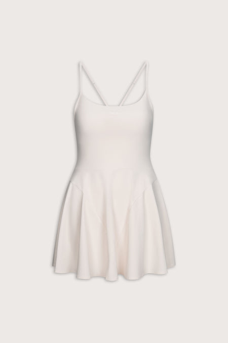 DayFlex Strappy Back Active Dress - Ivory