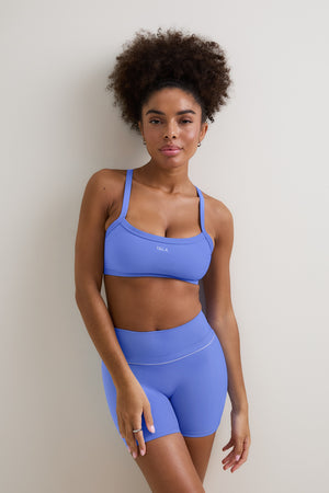 DayFlex Contrast Sweetheart Short - Iris Blue
