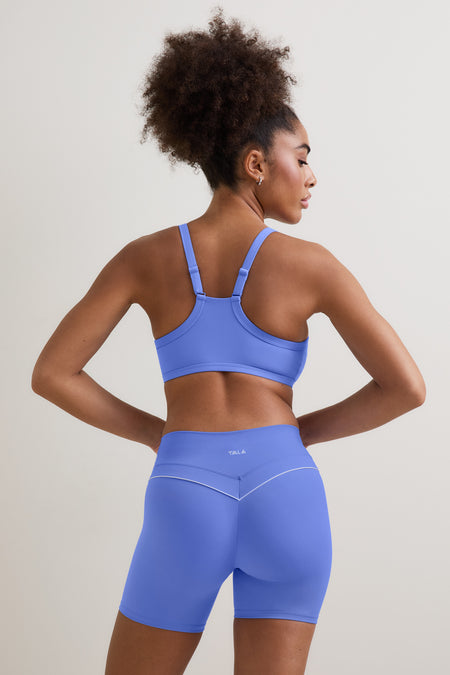 DayFlex Contrast Sweetheart Short - Iris Blue