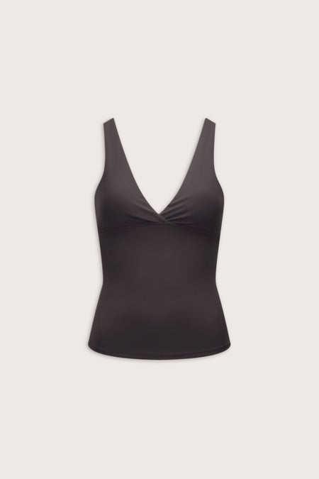 DayFlex V Neck Vest - Cool Espresso