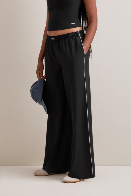 Wide Leg Studio Pant - Black