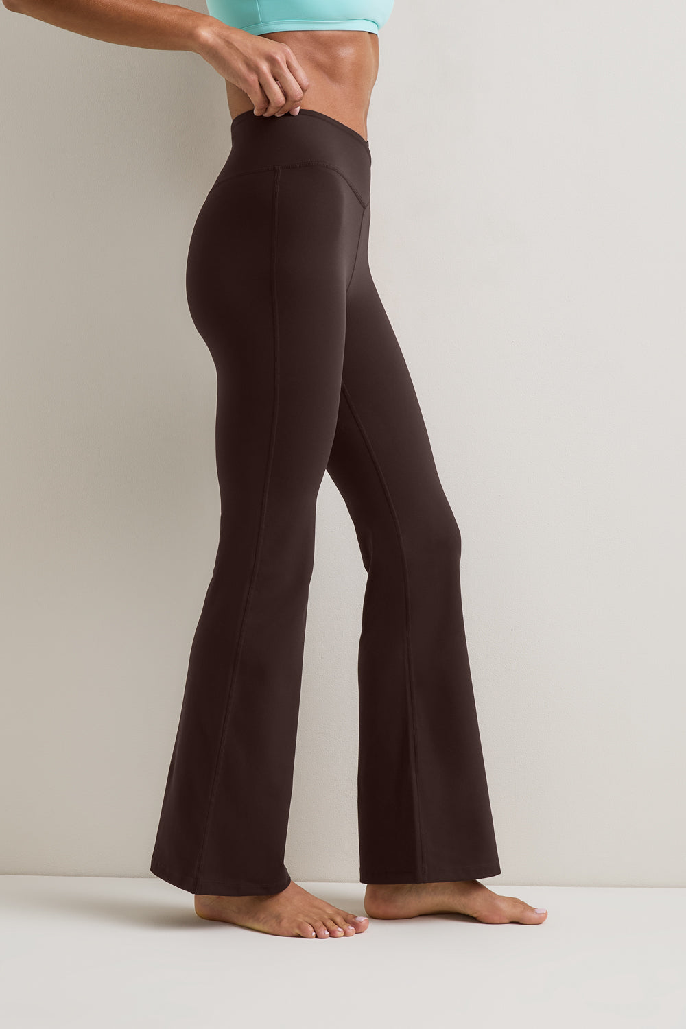DayFlex Wrap Flared Yoga Pant - Americano