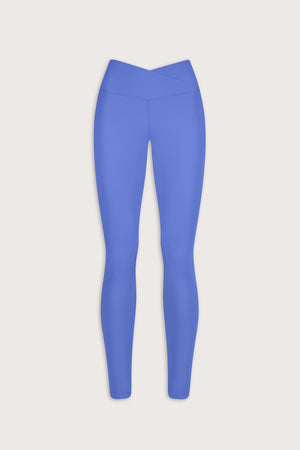 DayFlex Wrap High Waisted Legging - Iris Blue