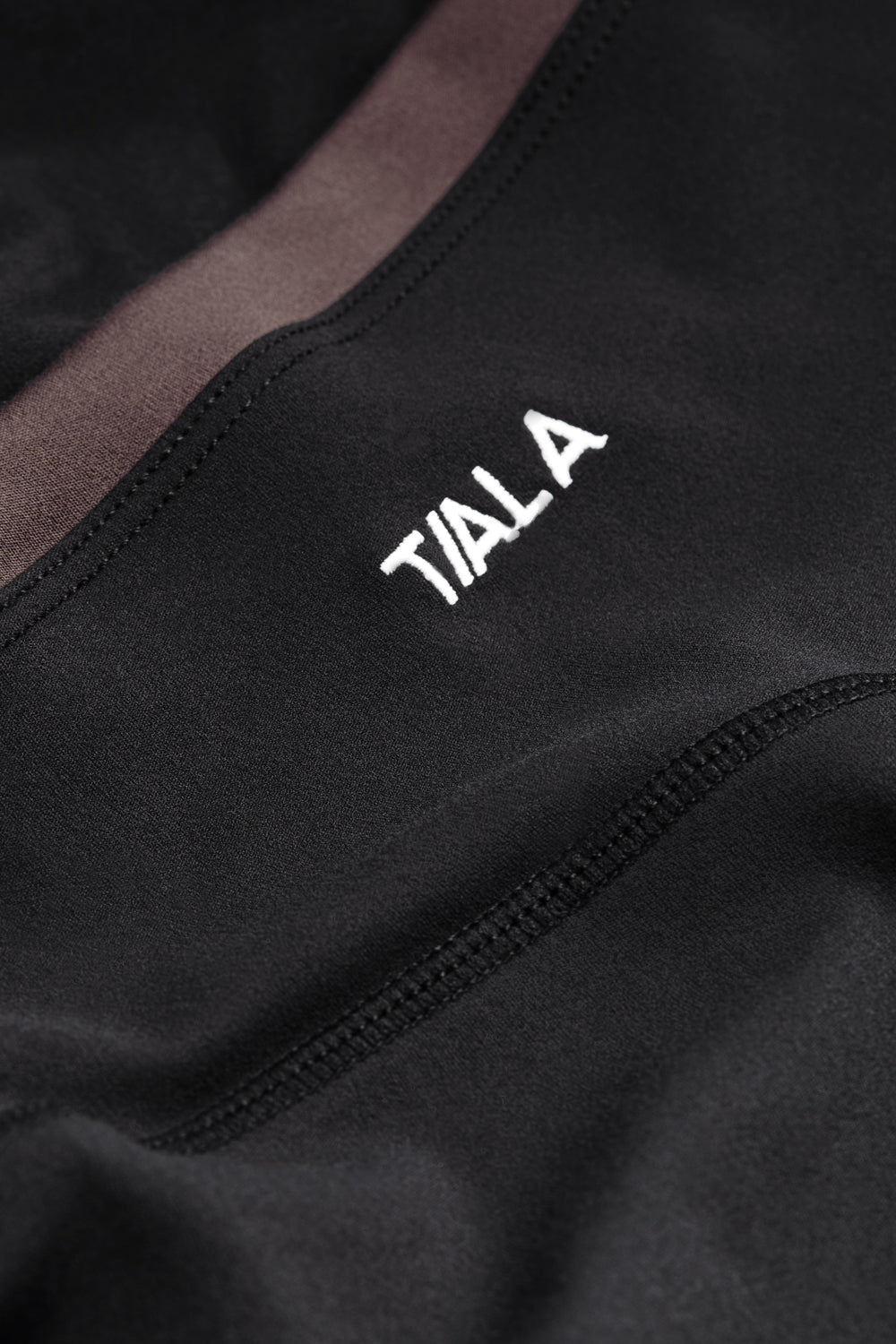 DayFlex Contrast Panel High Waisted Legging - Shadow Black / Mocha Brown