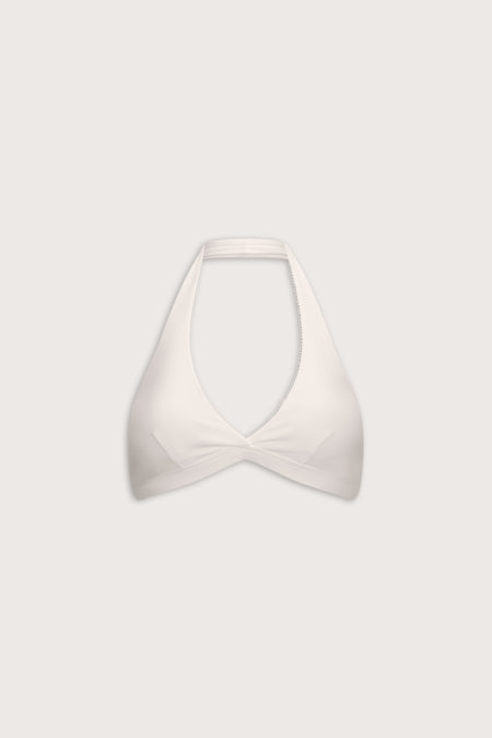 DayFlex Halter Sports Bra - Ivory