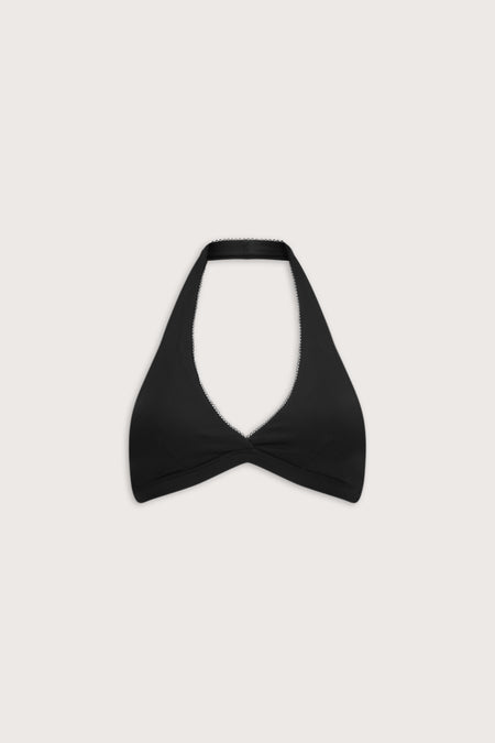 DayFlex Halter Sports Bra - Black
