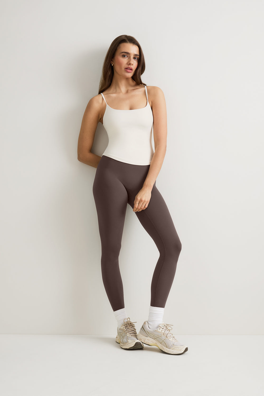 DayFlex Scoop Back Vest - Ivory
