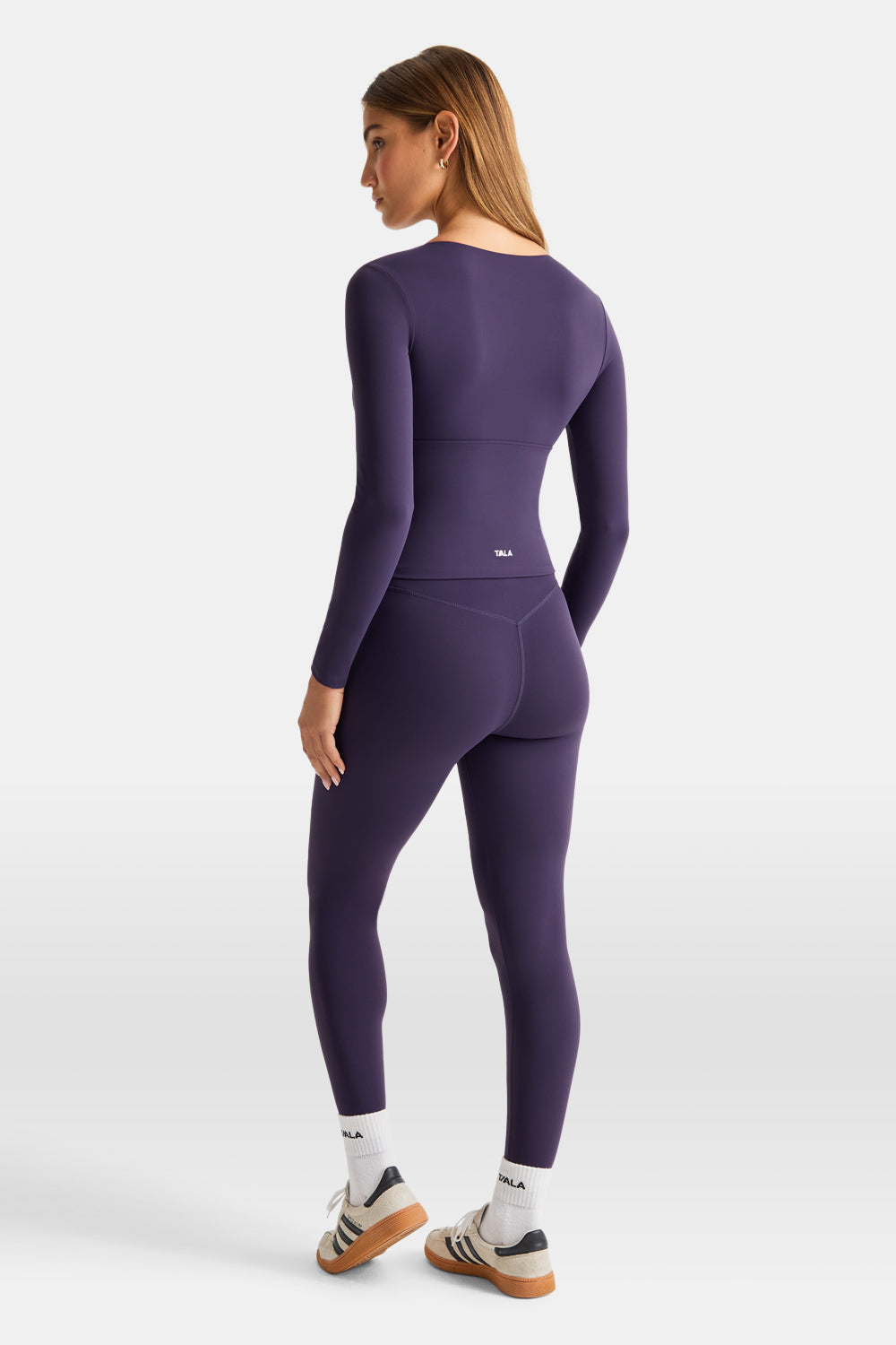 DayFlex V Neck Top - Dusk