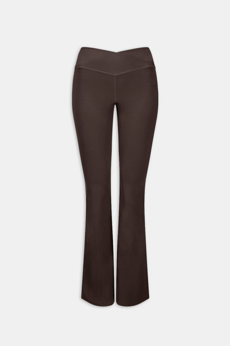 DayFlex Wrap Flared Yoga Pant - Americano