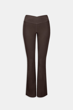 DayFlex Wrap Flared Yoga Pant - Americano