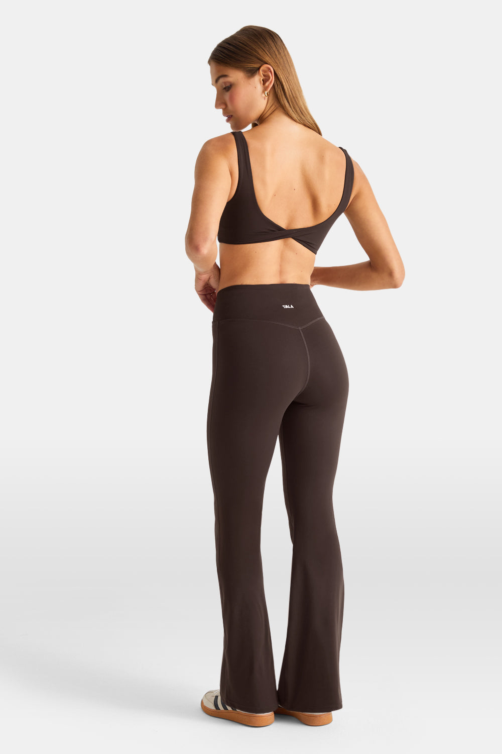 DayFlex Wrap Flared Yoga Pant - Americano