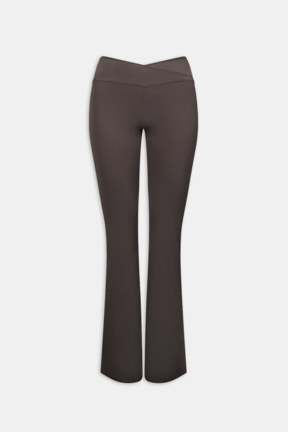 DayFlex Wrap Flared Yoga Pant - Deep Taupe