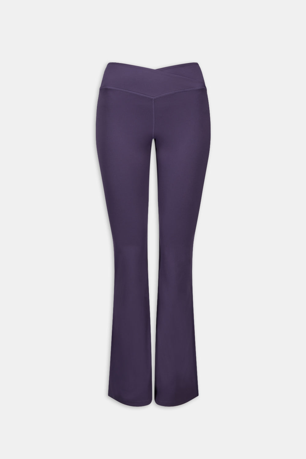 DayFlex Wrap Flared Yoga Pant - Purple Dusk
