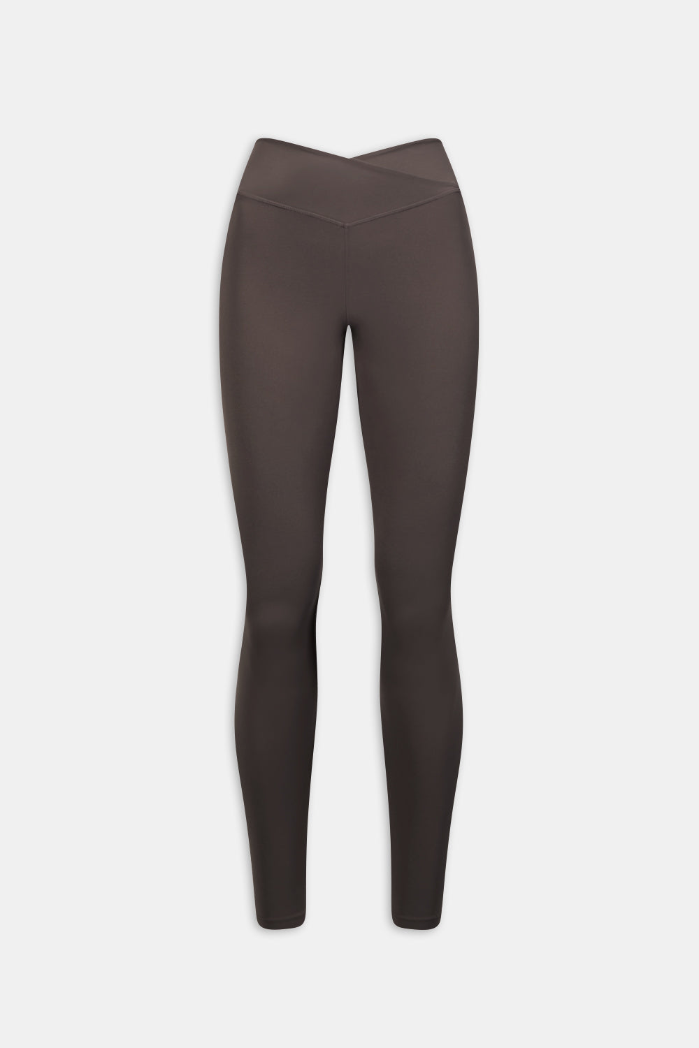 DayFlex Wrap High Waisted Legging - Deep Taupe