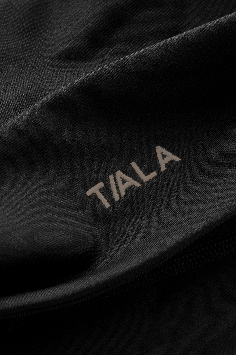 DayFlex Ruched Bandeau Sports Bra - Shadow Black