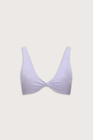 DayFlex Twist Front Sports Bra - Lilac