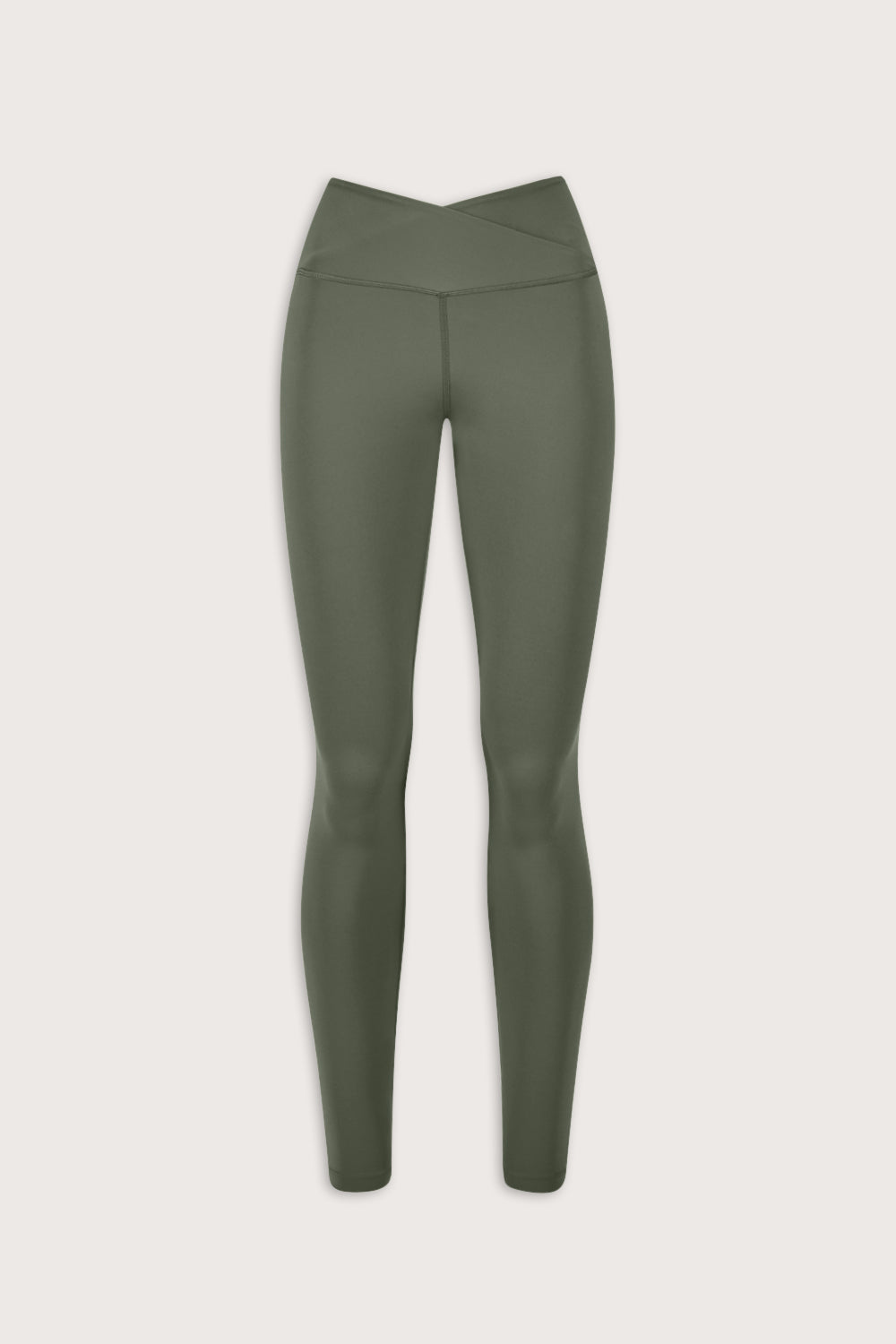 DayFlex Wrap High Waisted Legging - Light Moss