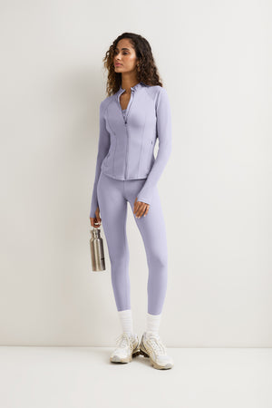 DayFlex Zip Through Sports Jacket - Lilac