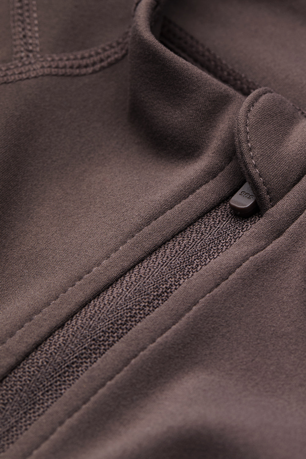 DayFlex Zip Through Sports Jacket - Mocha Brown