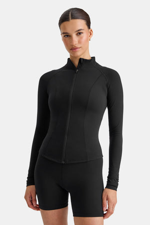 DayFlex Zip Through Jacket - Shadow Black