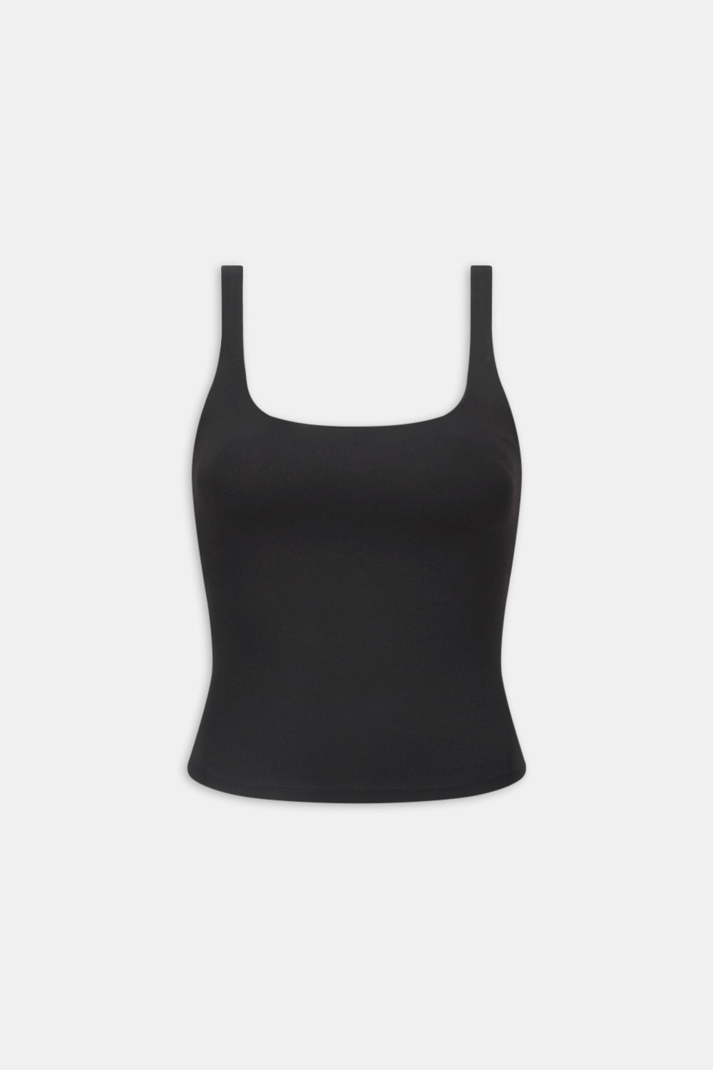 DayFlex Square Neck Full Length Vest - Shadow Black