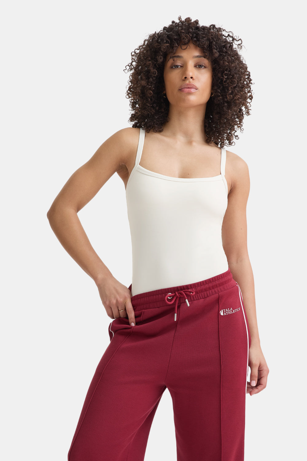 DayFlex Built-In Support Bandeau Vest - Ivory