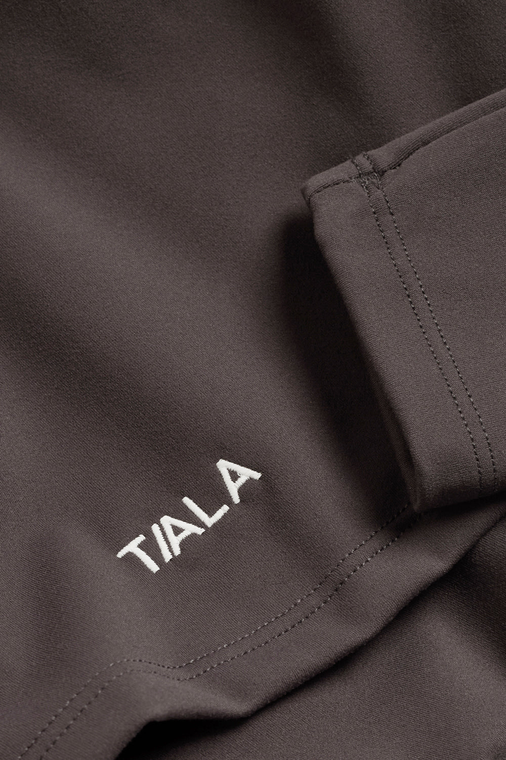 DayFlex V Neck Top - Mocha Brown