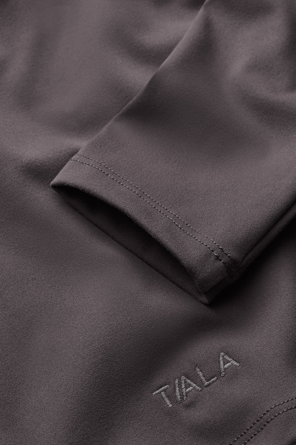 DayFlex Scoop Neck Top - Cool Espresso