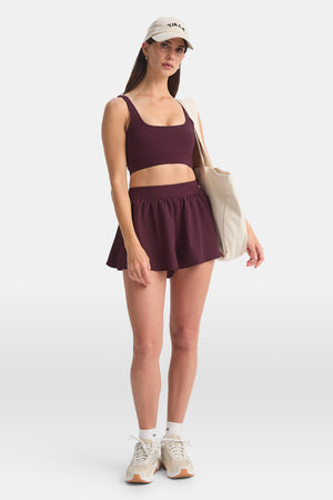 DayFlex Square Neck Sports Bra - Fig