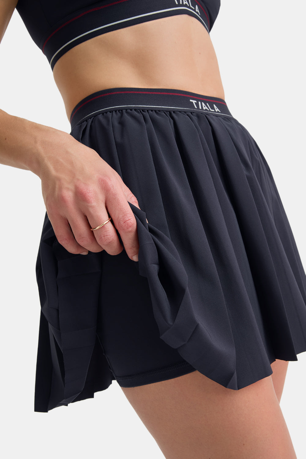 DayFlex Logo Pleated Skort - Midnight Navy